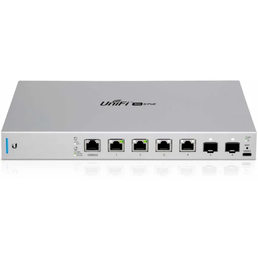 Комутатор UBIQUITI UniFi Switch XG 6 POE (US-XG-6POE)