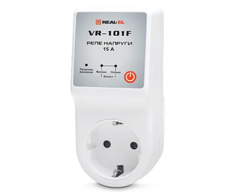 Реле напряжения REAL-EL VR-101F