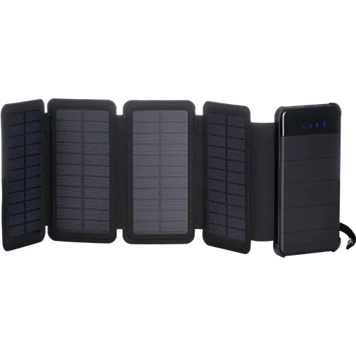 Повербанк з сонячною батареєю 2E PB814 Solar 8000mAh Black