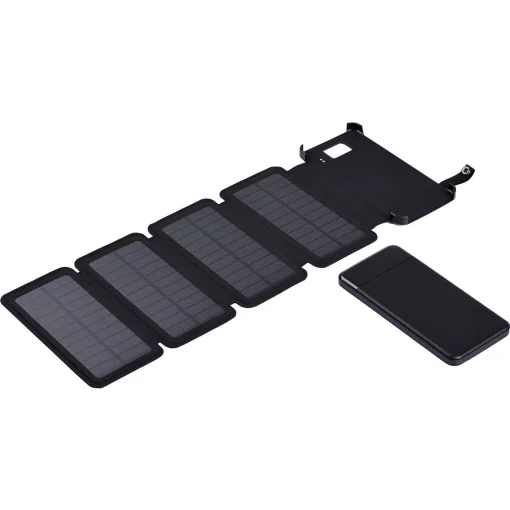 Повербанк з сонячною батареєю 2E PB814 Solar 8000mAh Black