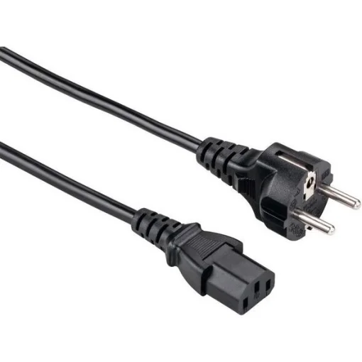 Кабель живлення 1STCHARGER CEE7/7-C5 1.5м (PC-186-5075CU)