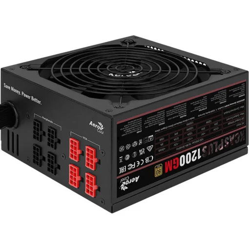 Блок питания 1200W AEROCOOL KCAS Plus 1200GM (ACPG-KPK2FEC.12)