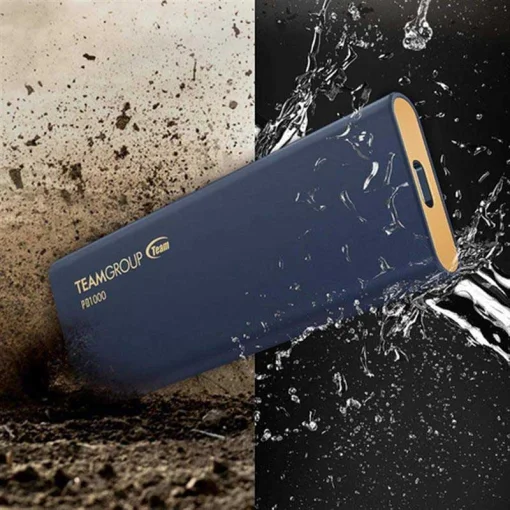 Портативный SSD диск TEAM PD1000 1TB USB 3.2 Gen 2 Dark Blue (T8FED6001T0C108)