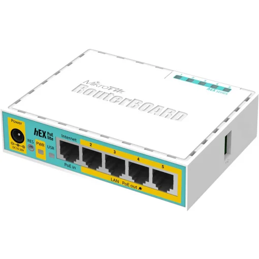 Роутер MIKROTIK hEX PoE Lite (RB750UPR2)