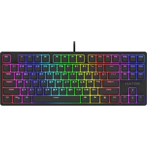 Клавіатура HATOR Rockfall 2 TKL Optica Black (HTK-730)