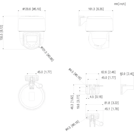 IP-камера DAHUA DH-SD2C400NA-B-PV-PRO (4.0)