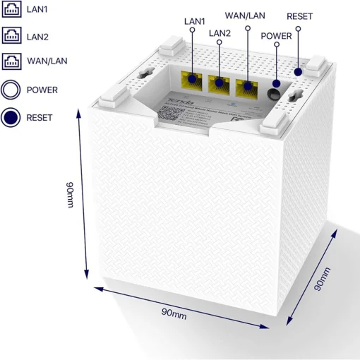 Wi-Fi Mesh система TENDA Nova MW12 3-pack