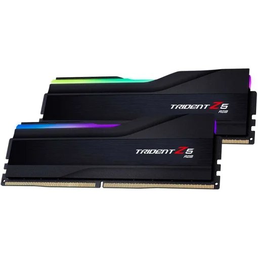 Модуль памяти G.SKILL Trident Z5 RGB DDR5 6000MHz 32GB Kit 2x16GB Matte Black (F5-6000J3636F16GX2-TZ5RK)