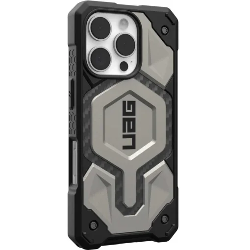 Чехол URBAN Armor Gear Magsafe для iPhone 16 Pro Monarch Pro Titanium (114456113636)