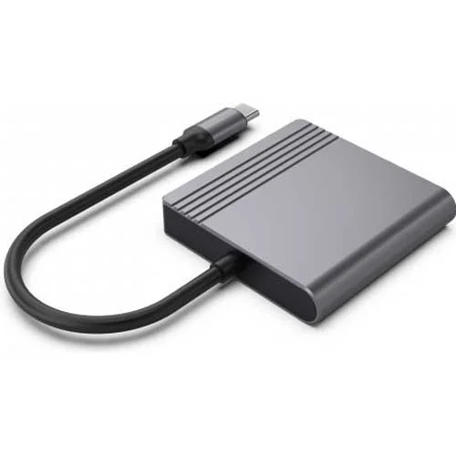 Порт-репликатор CABLEXPERT 2-in-1 USB-C to HDMI/DP (A-CM-HDMIFDPF-01)