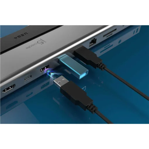 Док-станція J5CREATE USB-C 12-в-1 (JCD554-N)