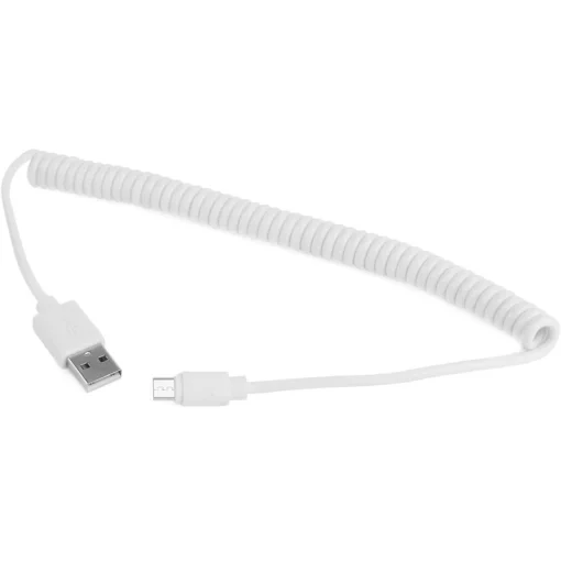 Кабель CABLEXPERT USB-A 2.0/Micro-B (M/M) White 1.8м (CC-mUSB2C-AMBM-6-W)