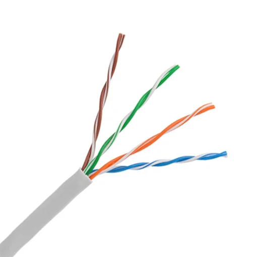 Кабель мережевий ATCOM UTP Cat.5e 4x2x0.50 CU White 305м (17889)