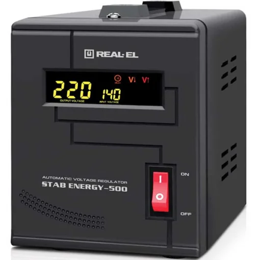 Стабілізатор напруги REAL-EL Stab Energy-500