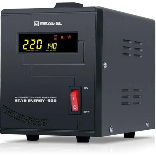 Стабілізатор напруги REAL-EL Stab Energy-500