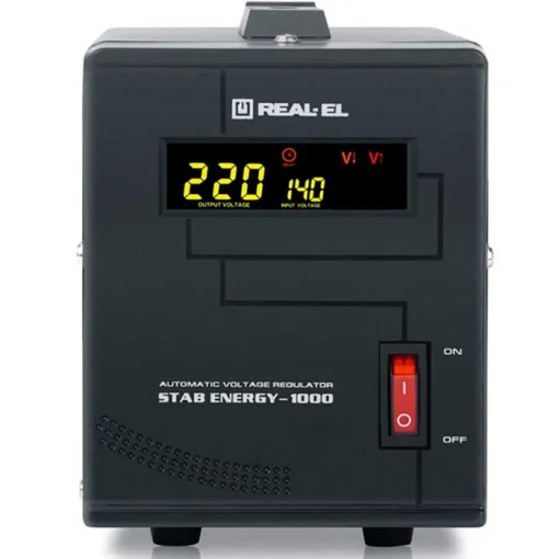 Стабілізатор напруги REAL-EL Stab Energy-1000