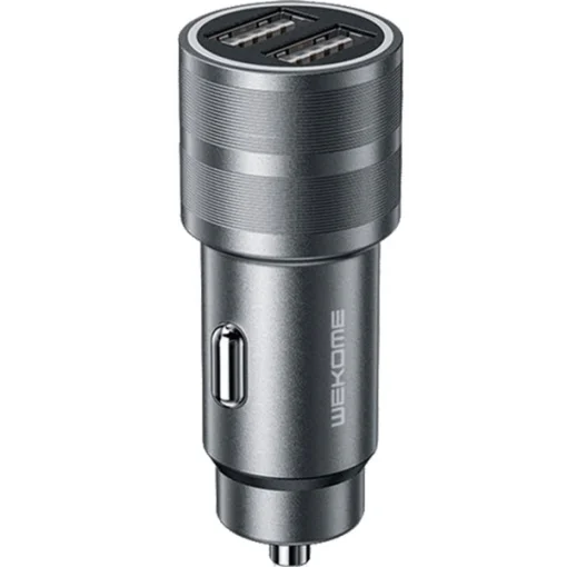 Автомобильное зарядное устройство WEKOME WP-C32 Dark Grey